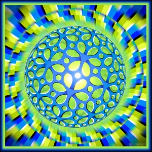 "Bauble" Optical Illusion by Kaia Nao kai nao bauble
